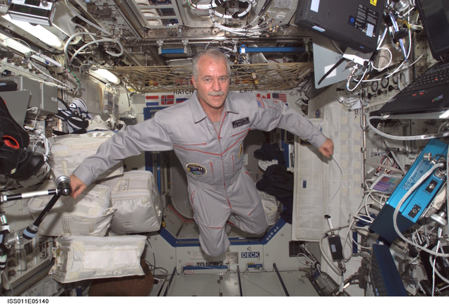 John Phillips aboard the ISS. (Image: NASA)
